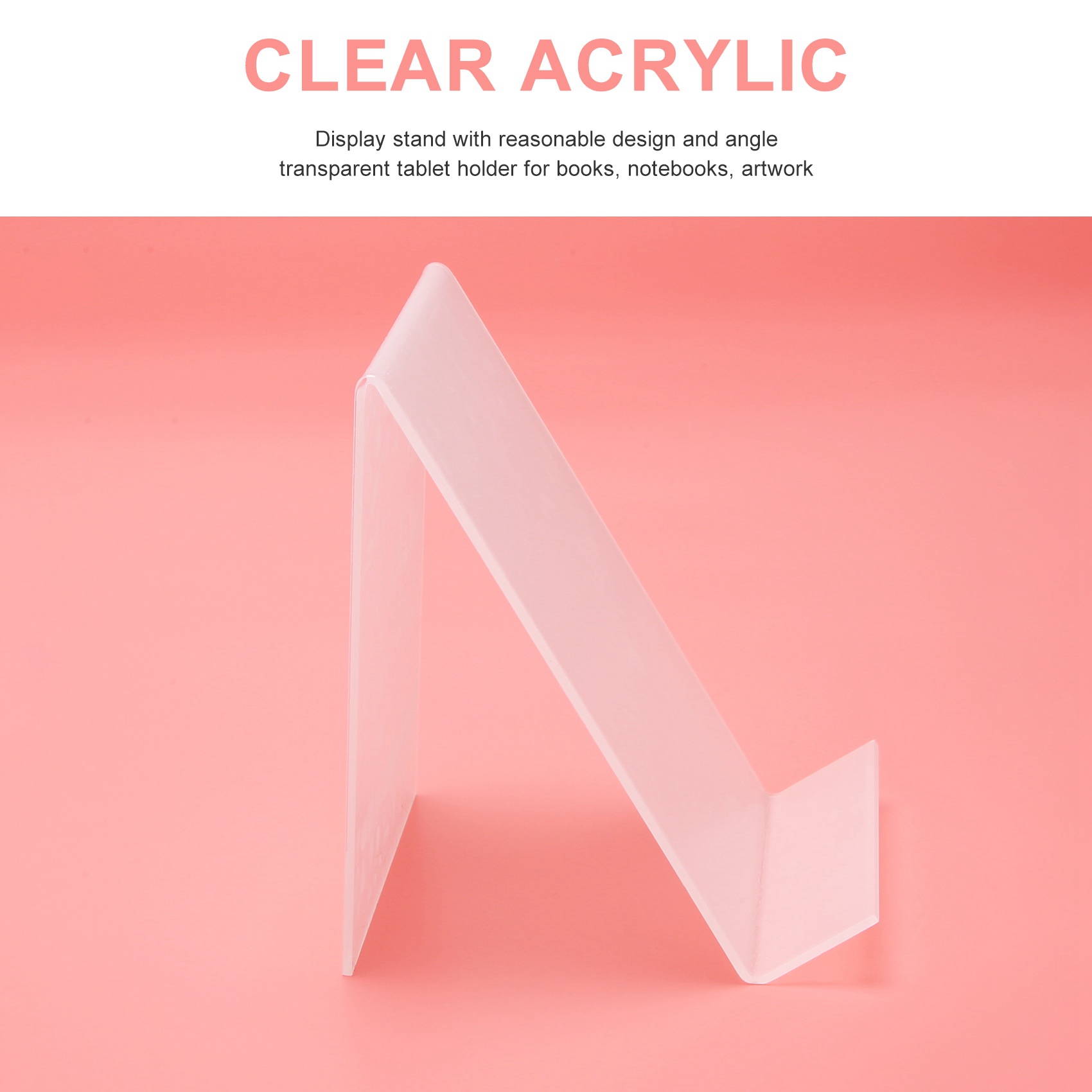 COFA 아크릴 책꽂이(레지 포함), 투명 아크릴 디스 - Clear Acrylic Book Stand Holder 리뷰 및 가격