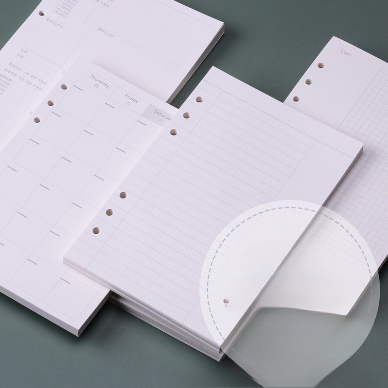 A5 사이즈의 속지 교체형 스프링 바인더, 주간/월간  - A5 Spiral Dotted Grid Notebook 리뷰 및 가격