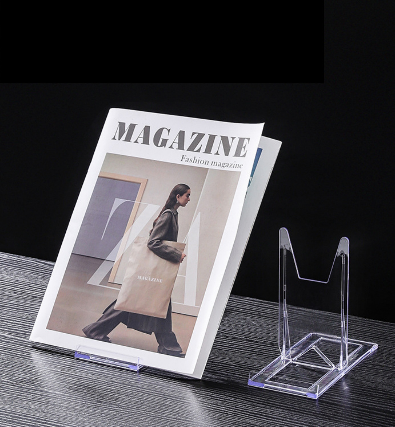 5개 또는 10개 세트의 투명 아크릴 디스플레이 스탠드 - Clear Acrylic Book Stand Holder 리뷰 및 가격