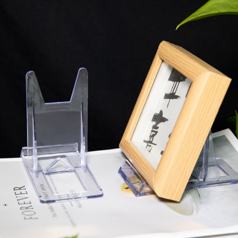 5개 또는 10개 세트의 투명 아크릴 디스플레이 스탠드 - Clear Acrylic Book Stand Holder 리뷰 및 가격