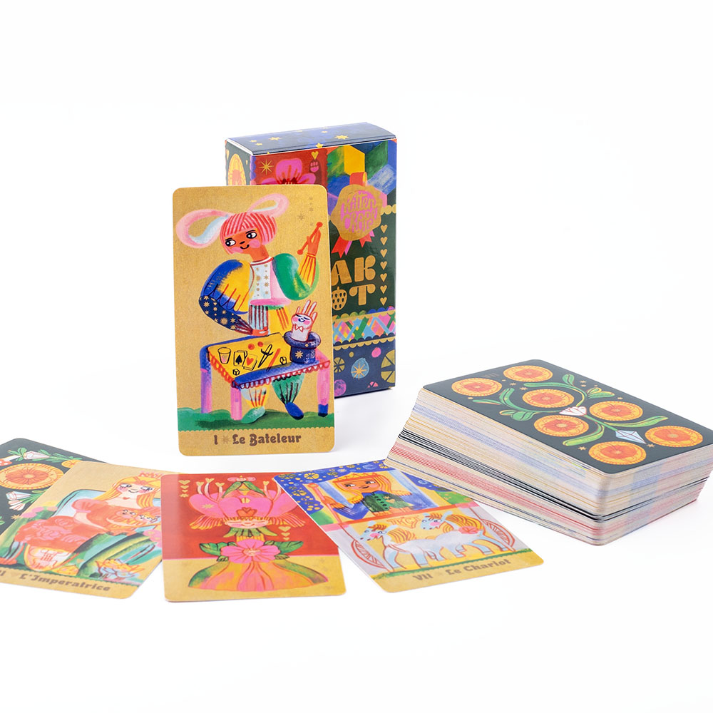 Pipspeak 타로 10.3*6cm 유쾌한 78카드  - Tarot Deck With Guidebook 리뷰 및 가격