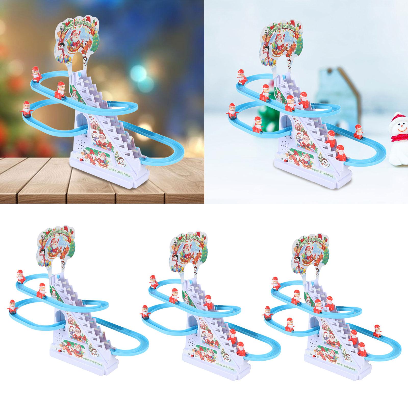 어린이용 산타클로스 계단 오르내리기 슬라이드 장난감,  - Music 리뷰 및 가격