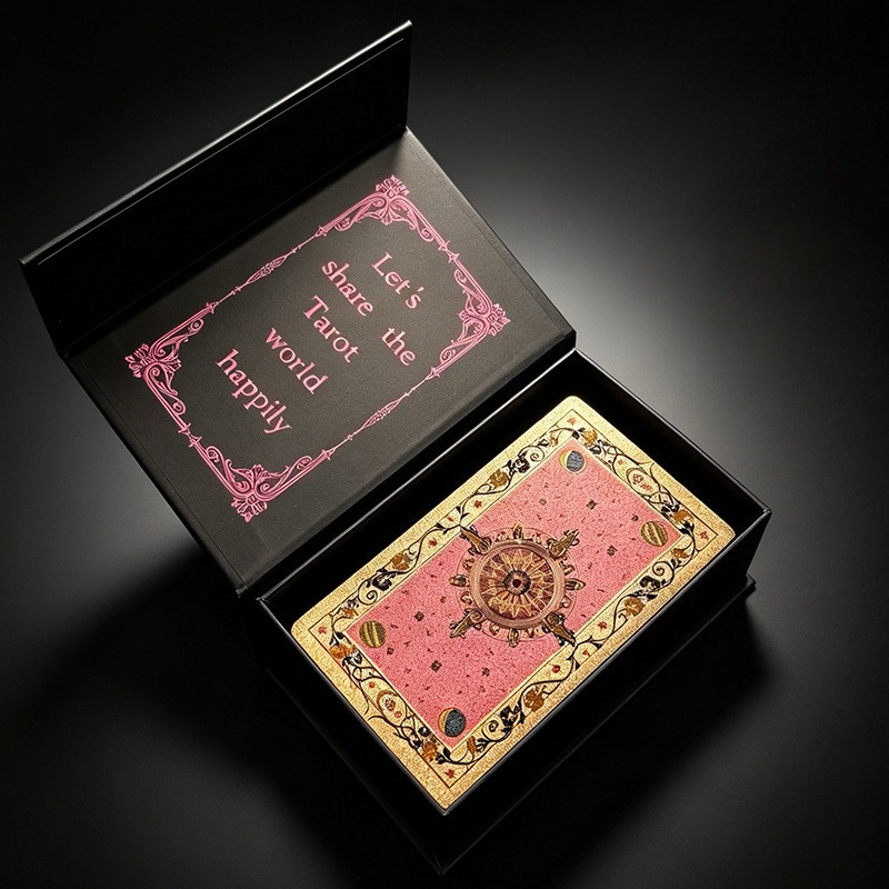 핑크 & 로즈 골드 클래식 타로 카드 가이드북 포함 1 - Tarot Deck With Guidebook 리뷰 및 가격