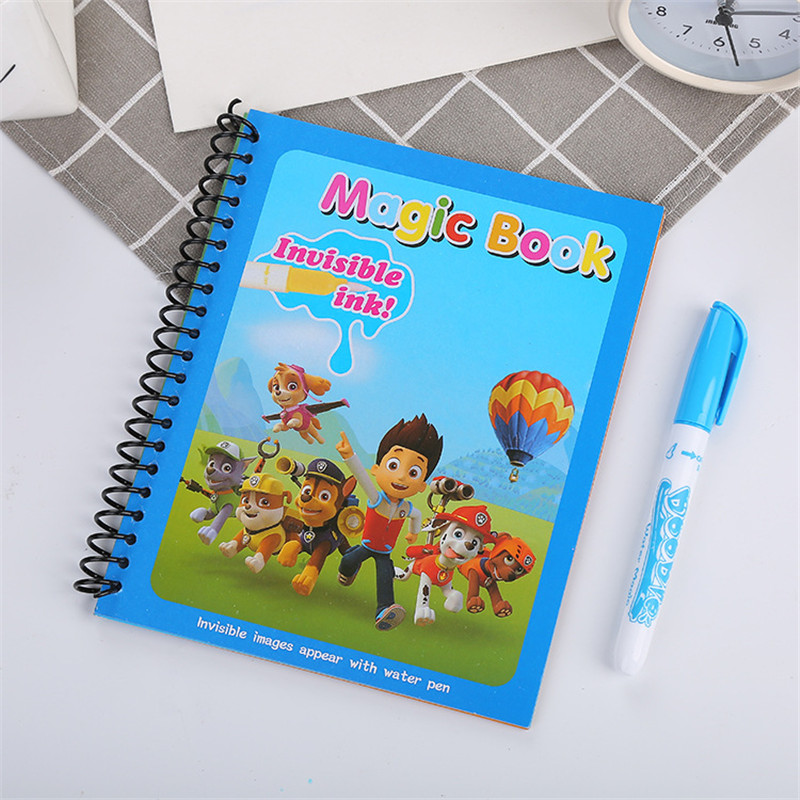 파트롤 팀의 재사용 가능한 마법 물 그림 그리기 색칠  - Reusable Water Magic Coloring Book 리뷰 및 가격